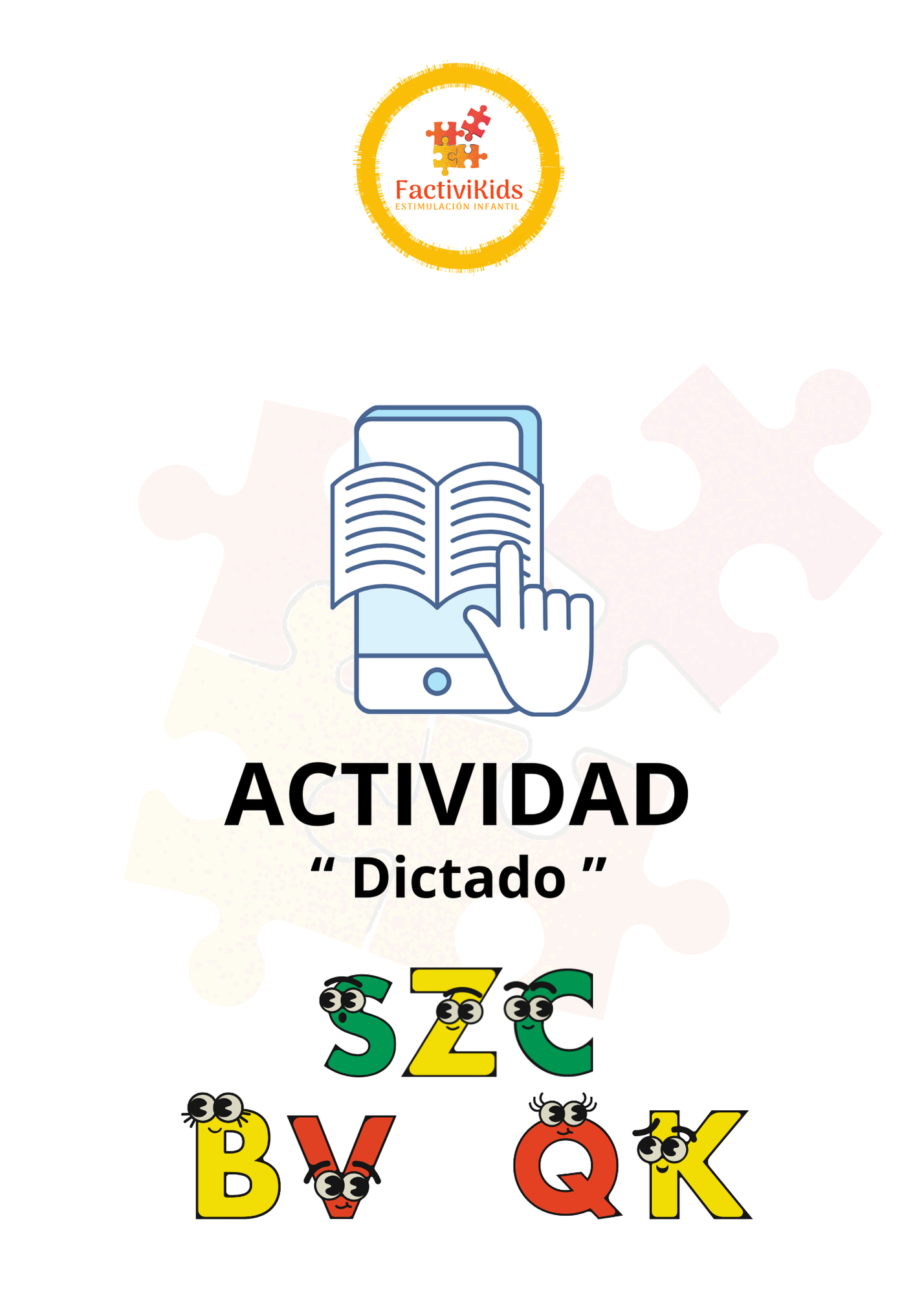 Actividades Vocabulario Niños 6 años +