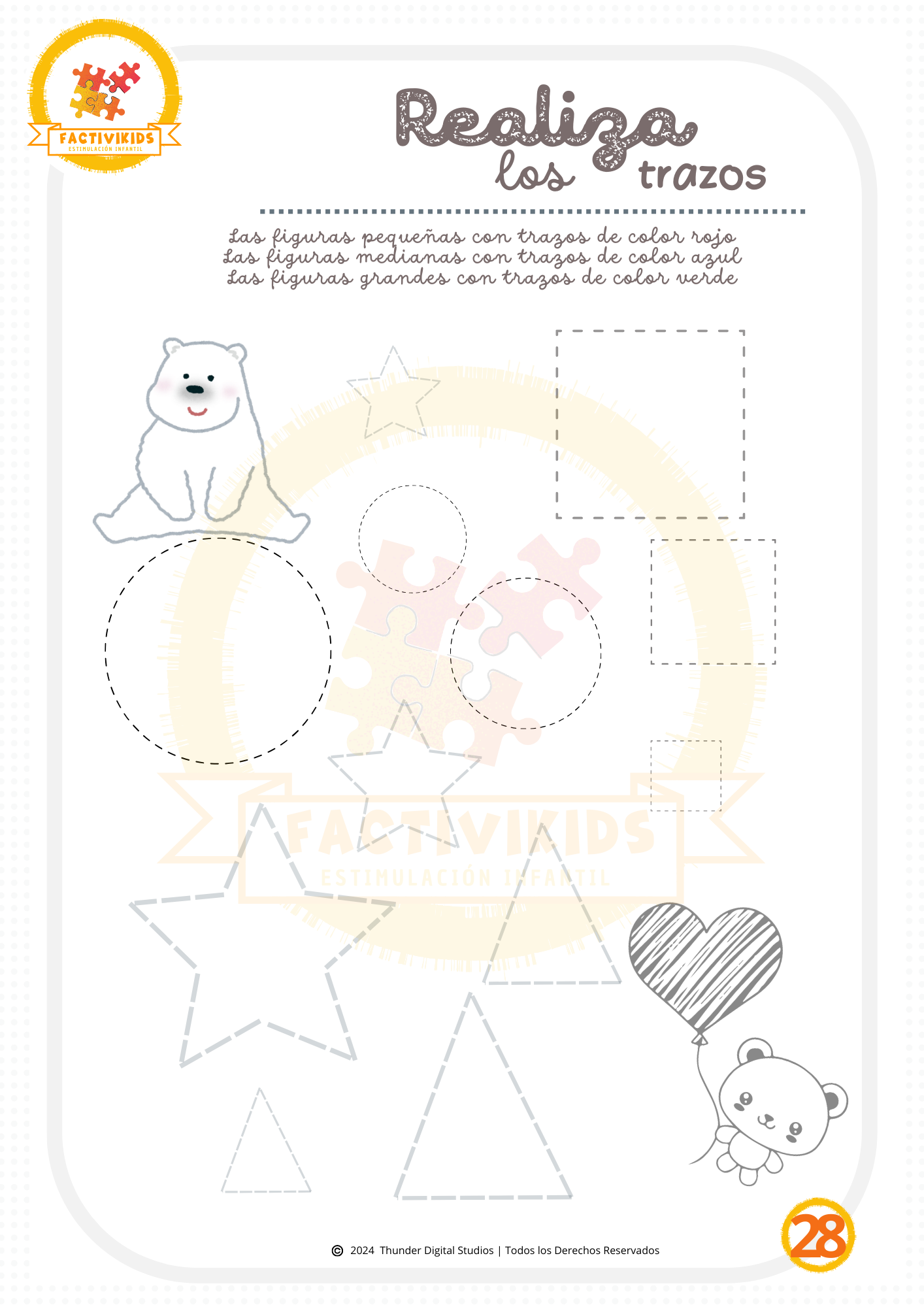 Actividades para Imprimir | 3 años +