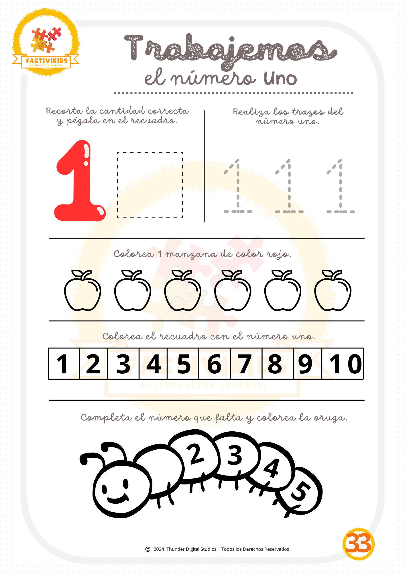 Actividades para Imprimir | 3 años +