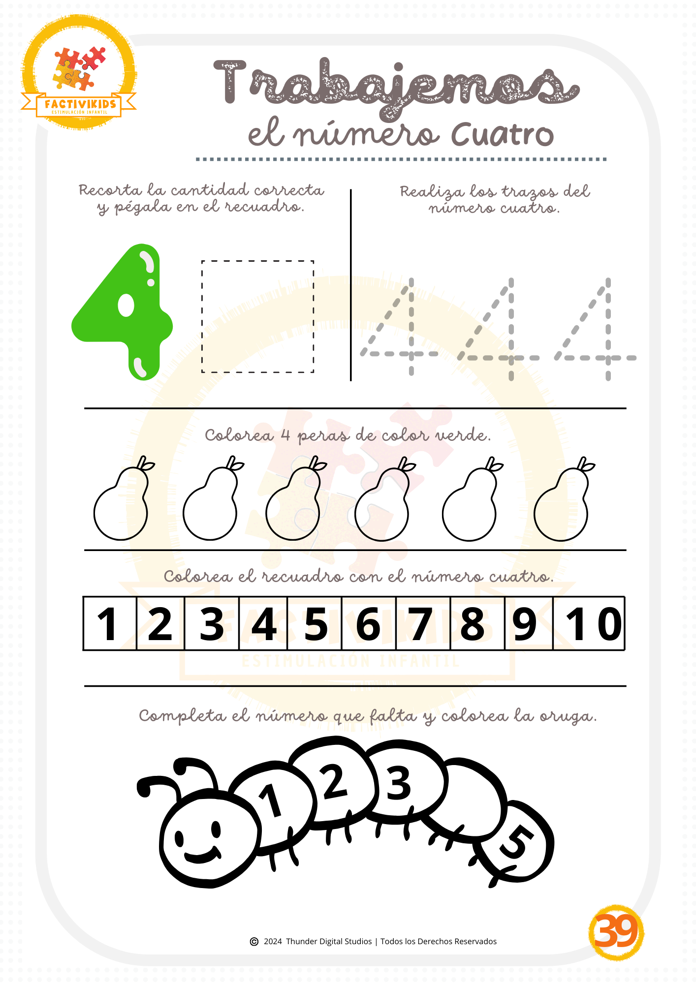 Actividades para Imprimir | 3 años +