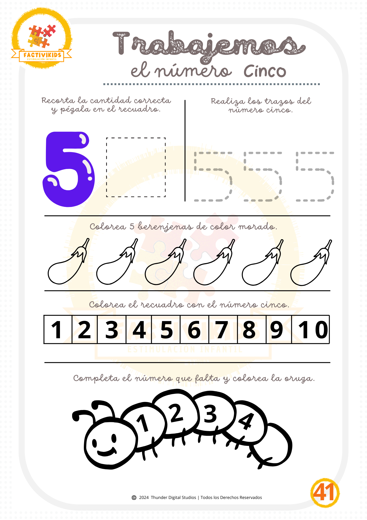 Actividades para Imprimir | 3 años +