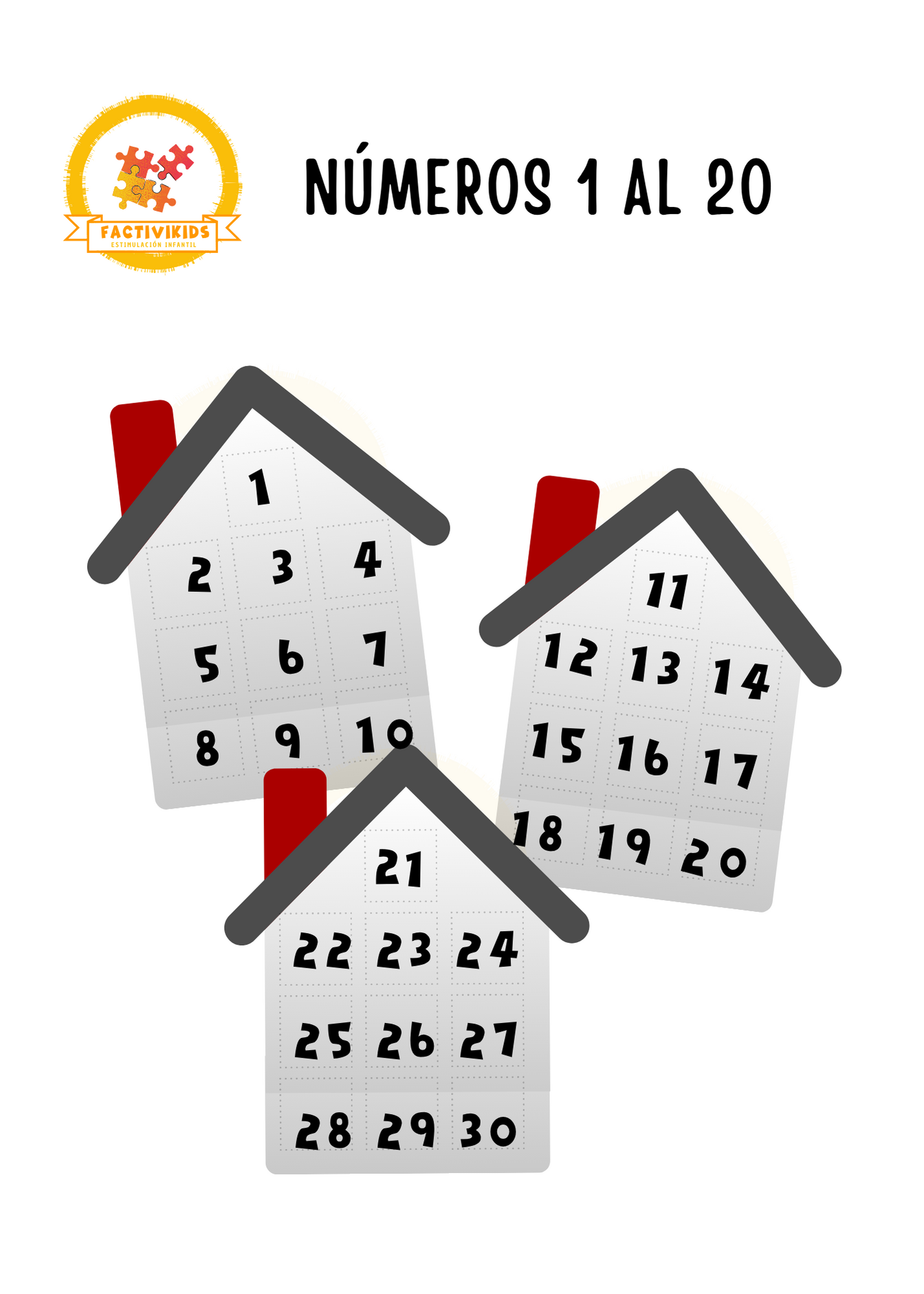 Números del 1 al 50