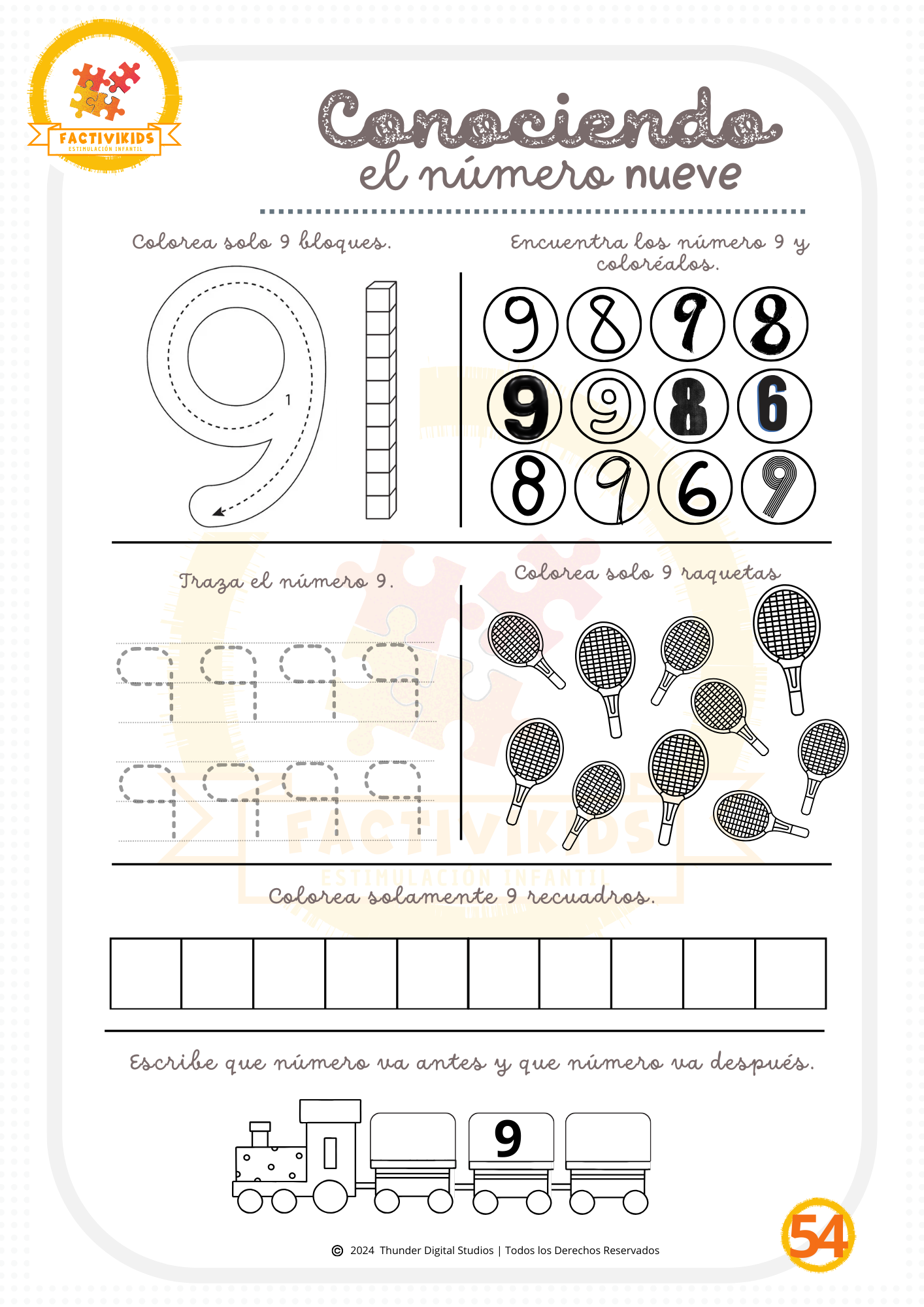 Actividades para Imprimir | 3 años +