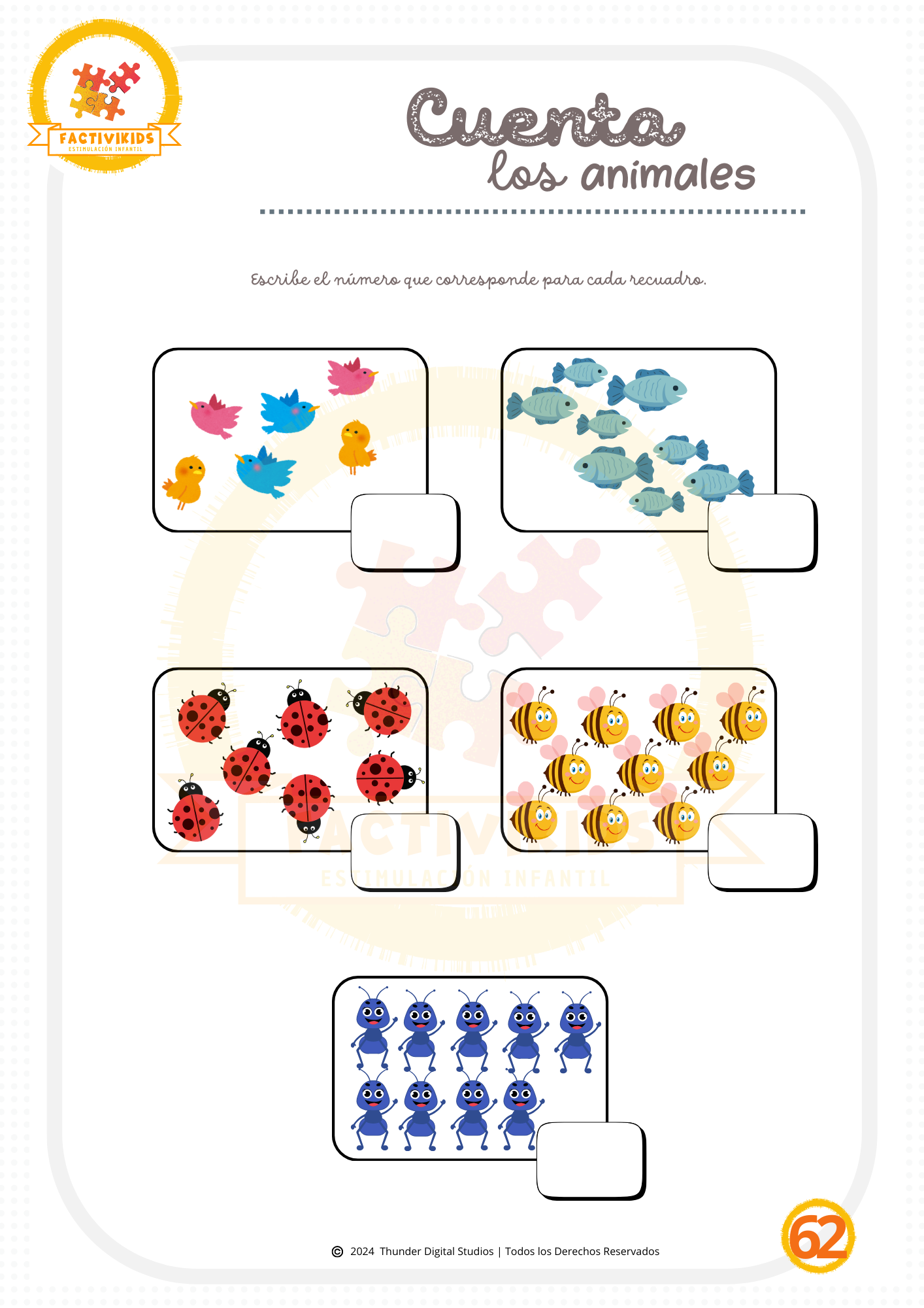 Actividades para Imprimir | 3 años +