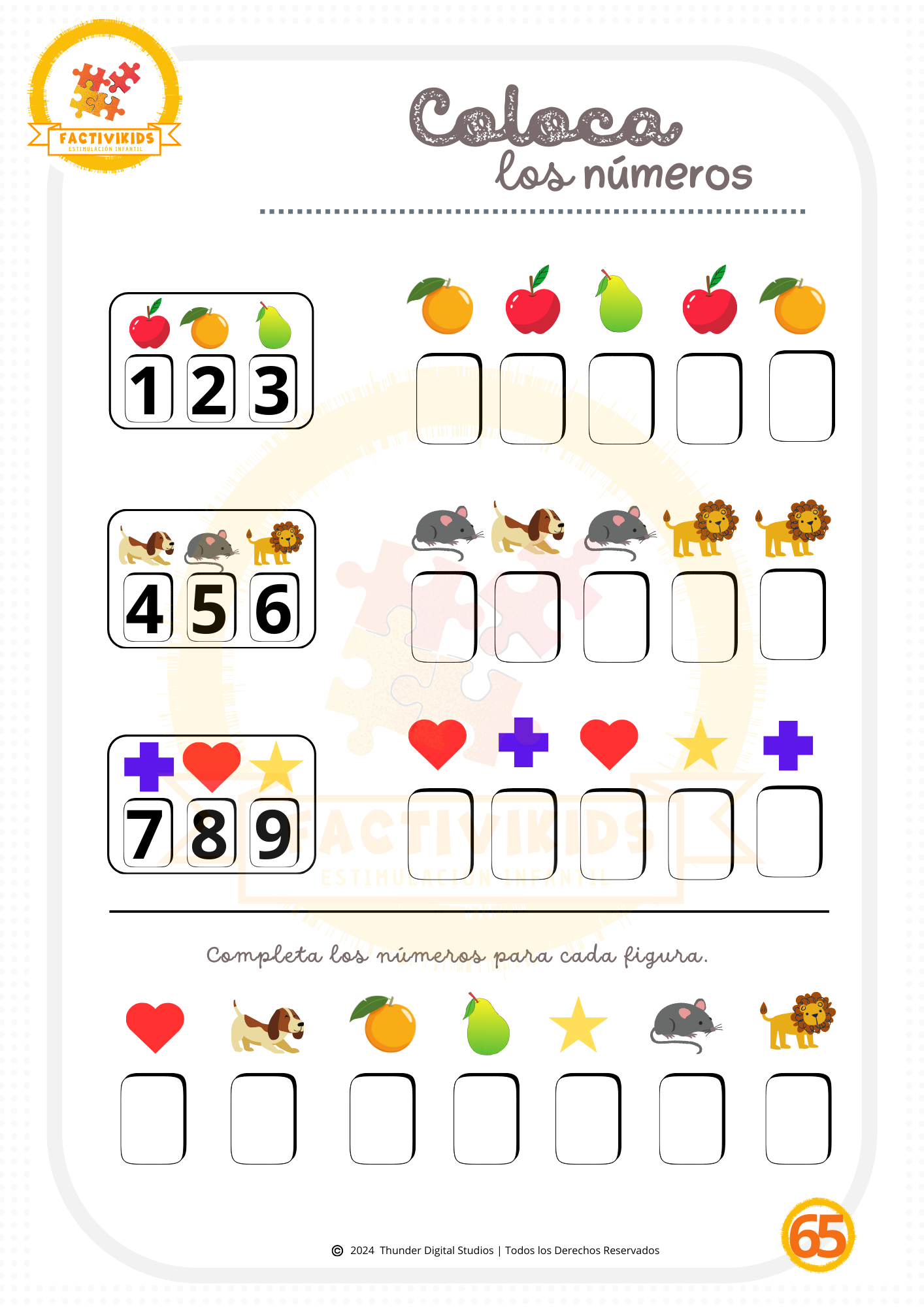 Actividades para Imprimir | 3 años +