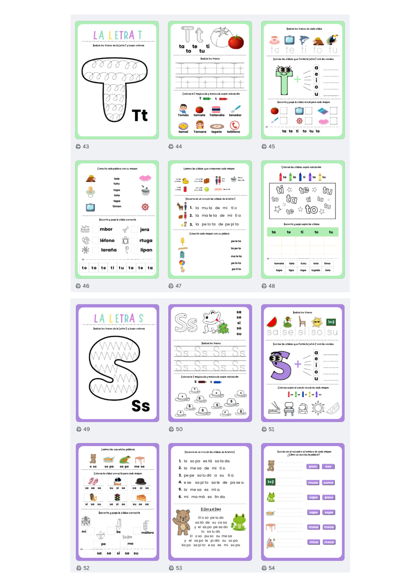 Silabario | Aprendamos a Leer