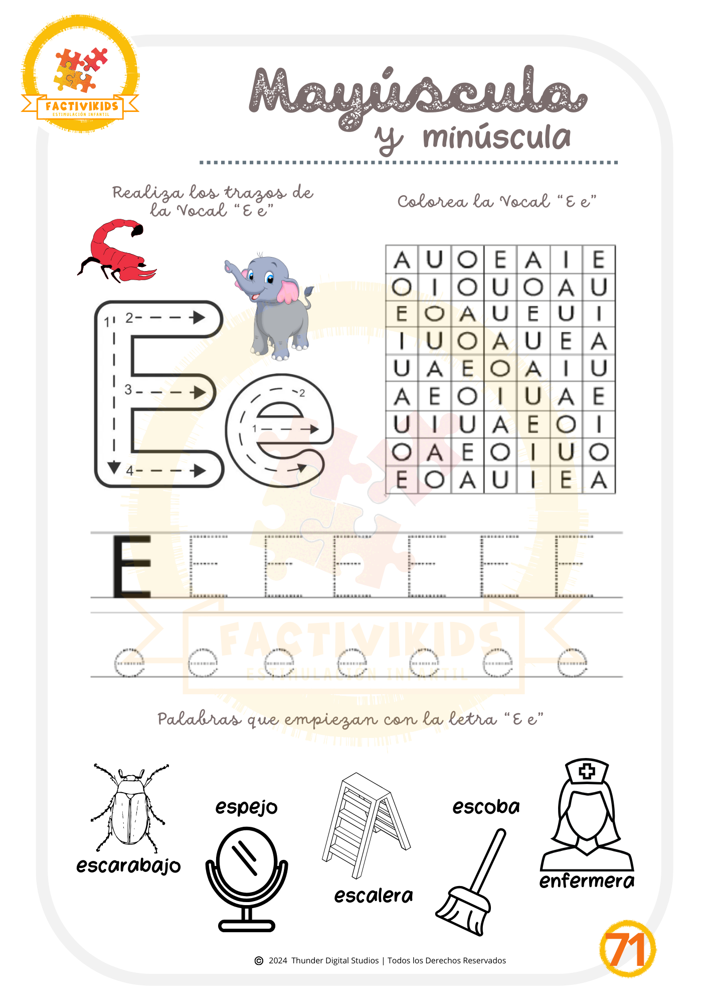 Actividades para Imprimir | 3 años +