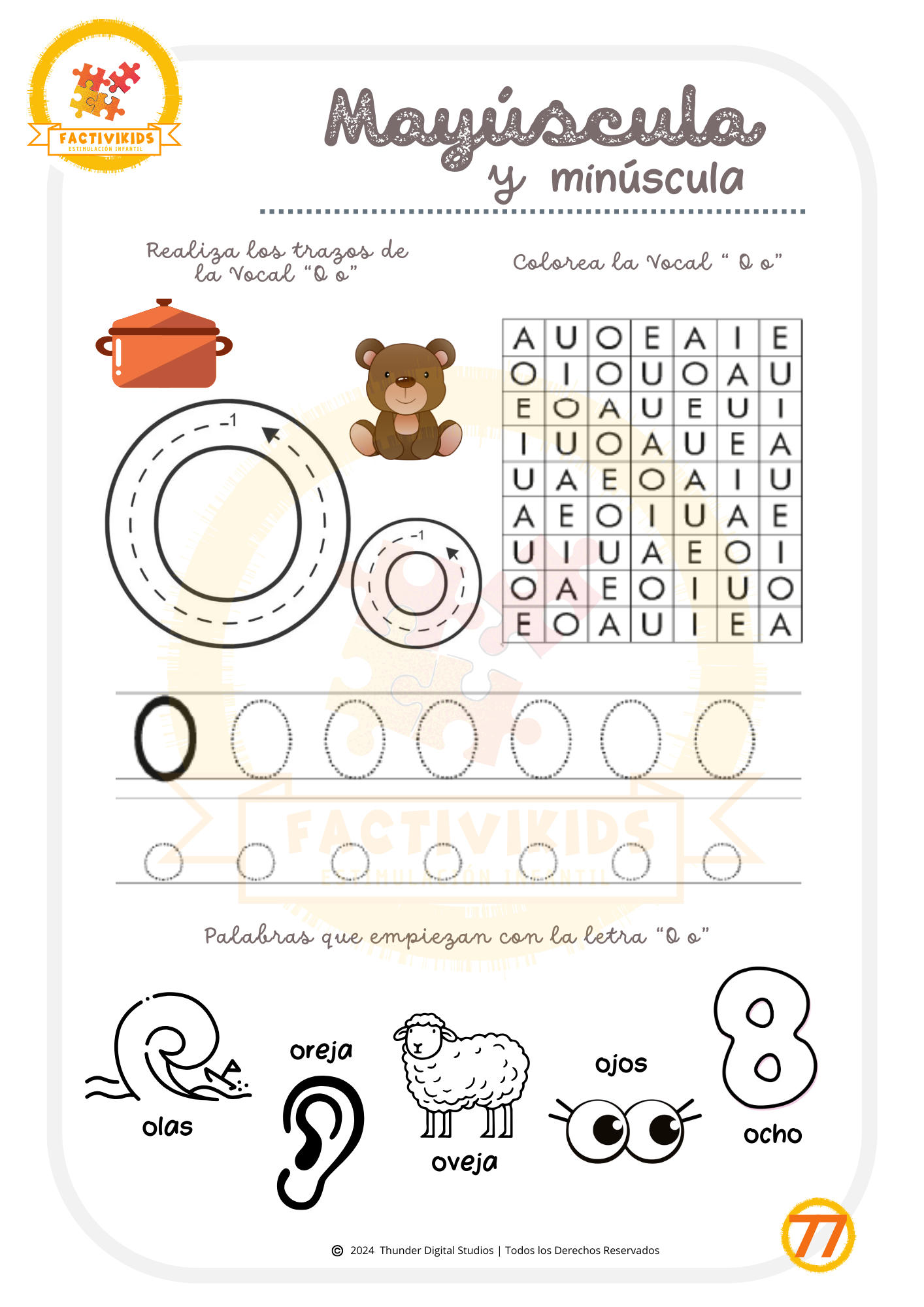 Actividades para Imprimir | 3 años +