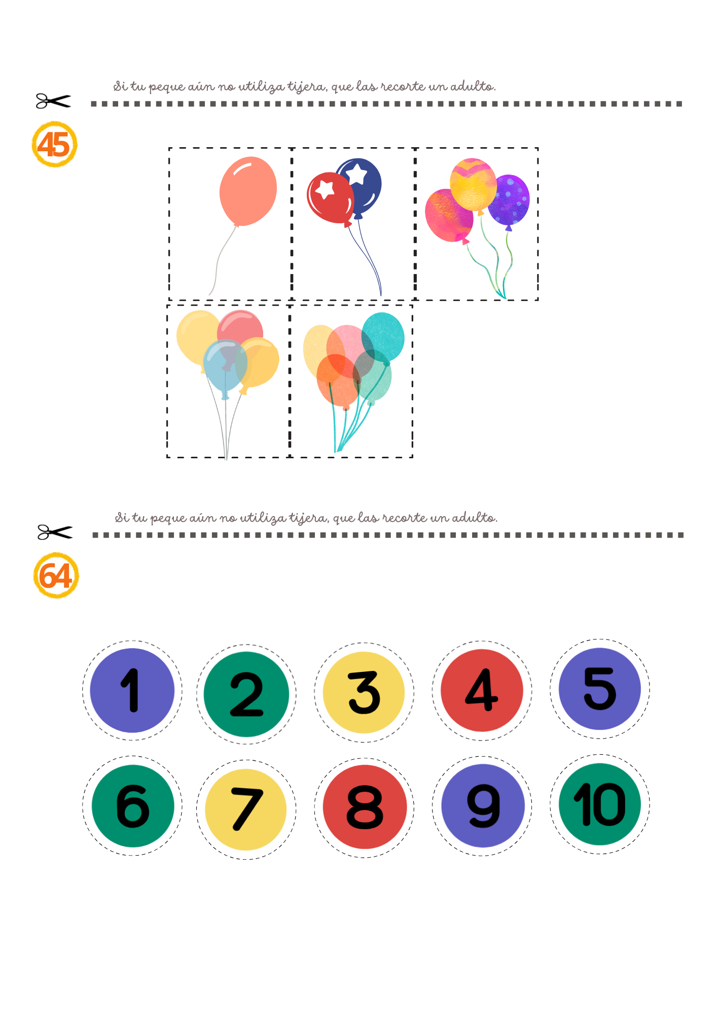Actividades para Imprimir | 3 años +