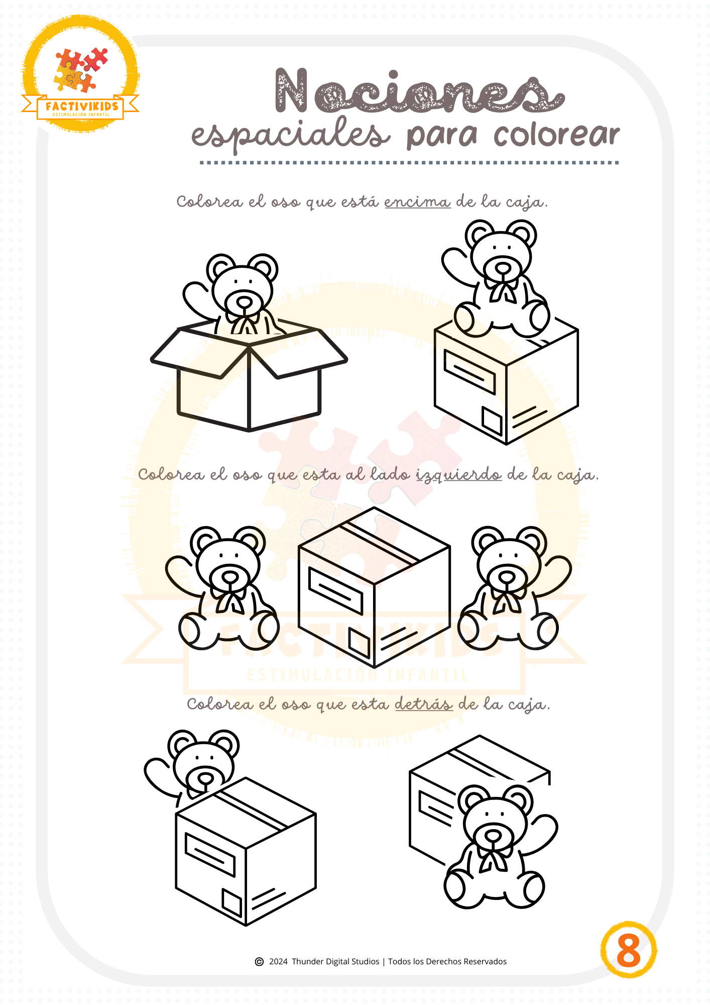 Actividades para Imprimir | 3 años +