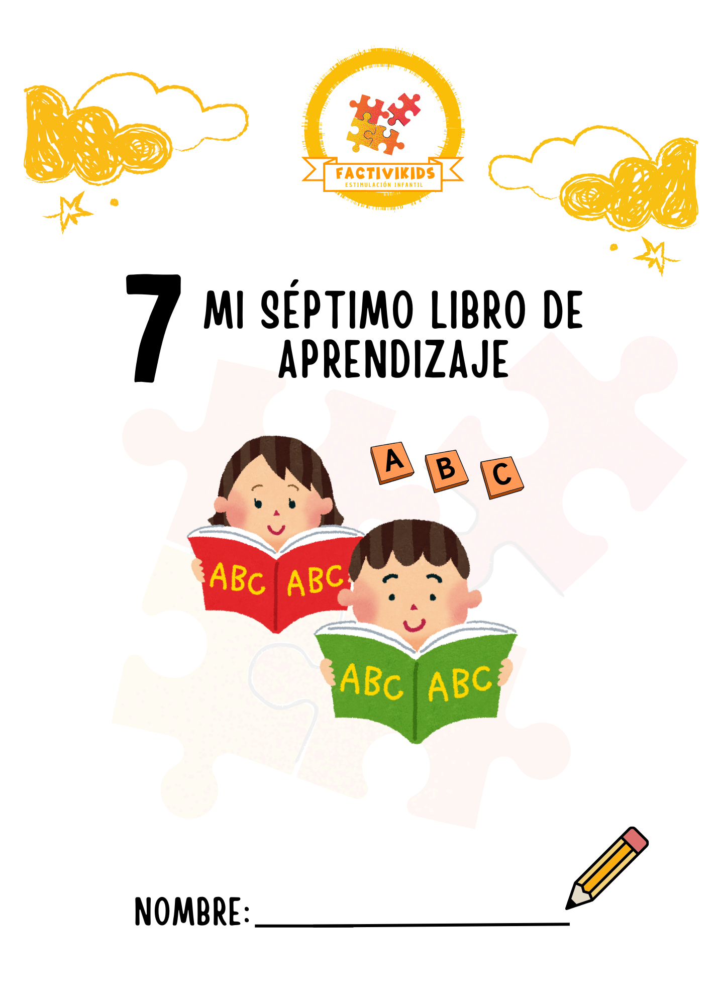 Actividades Infantiles 4 años + | Mi Séptimo Libro