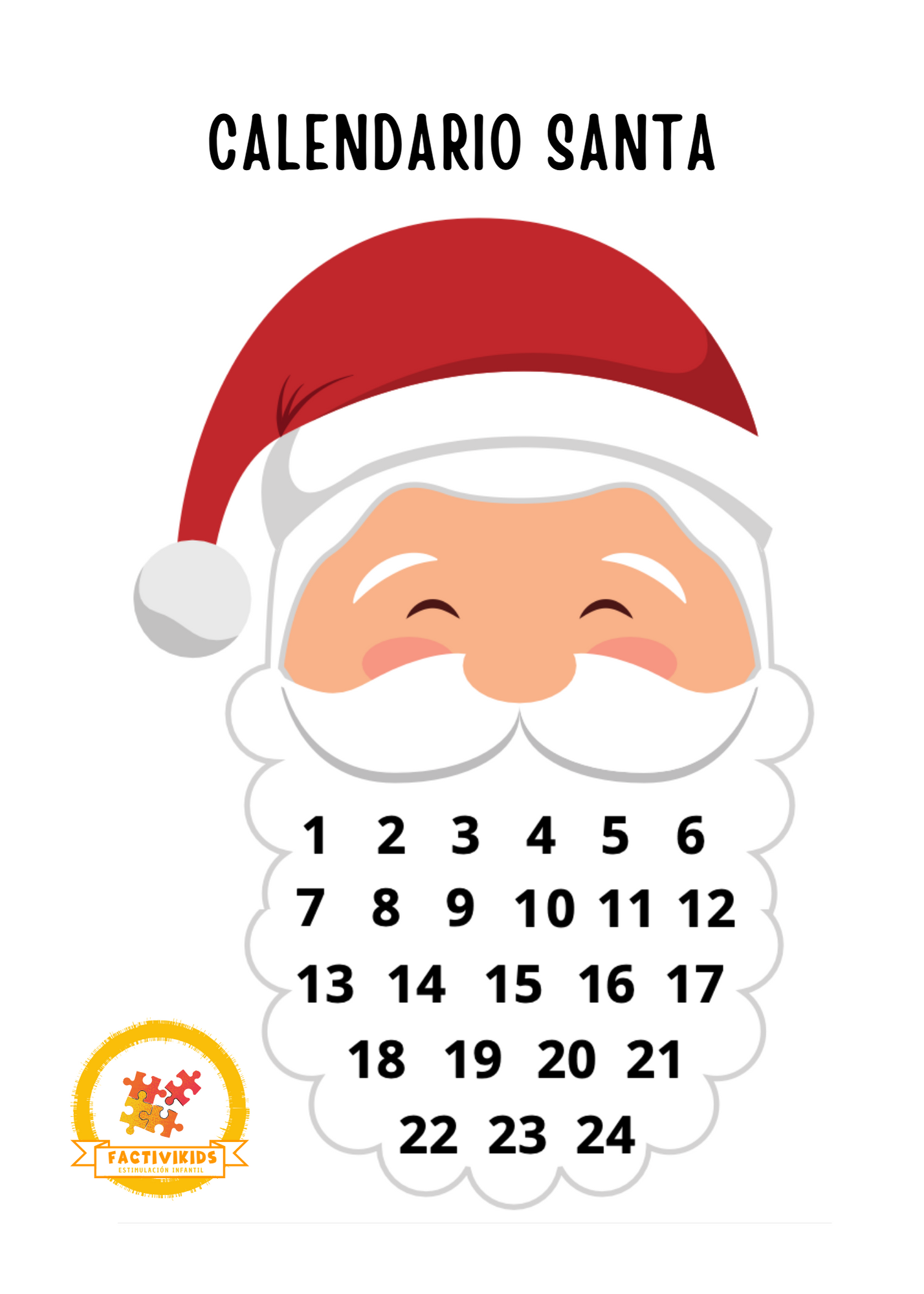 Calendario Navidad