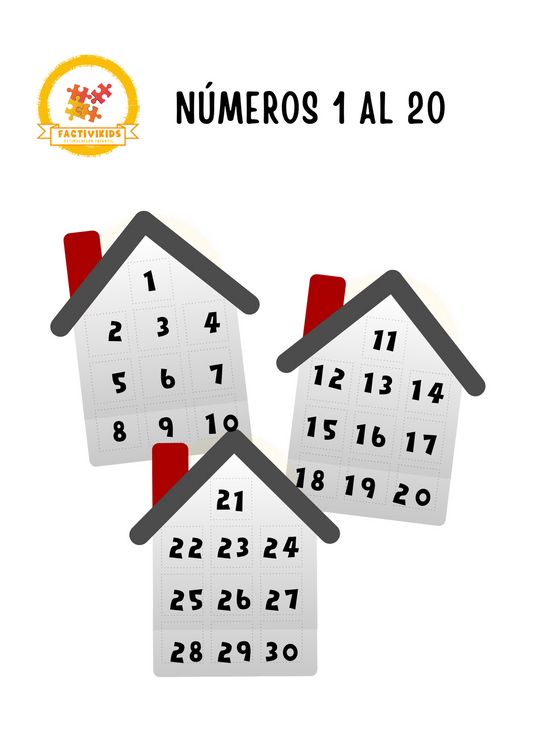 Números del 1 al 50