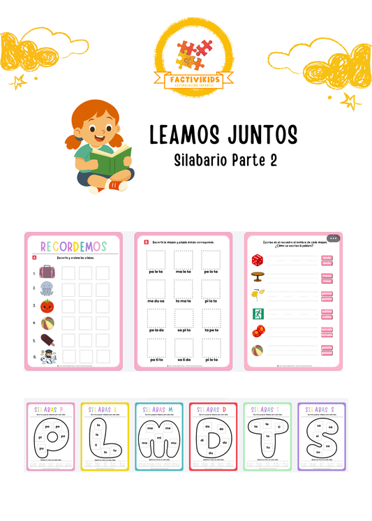 Silabario | Aprendamos a Leer Parte 2