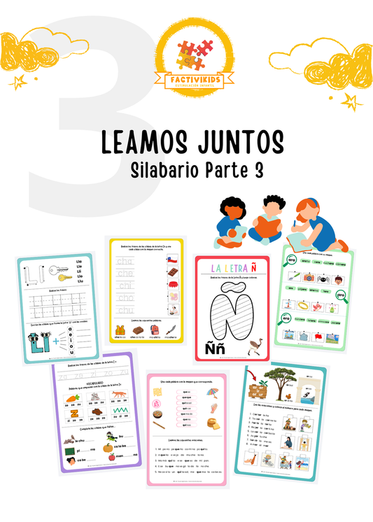 Mi Silabario, aprendiendo a leer - Parte 3