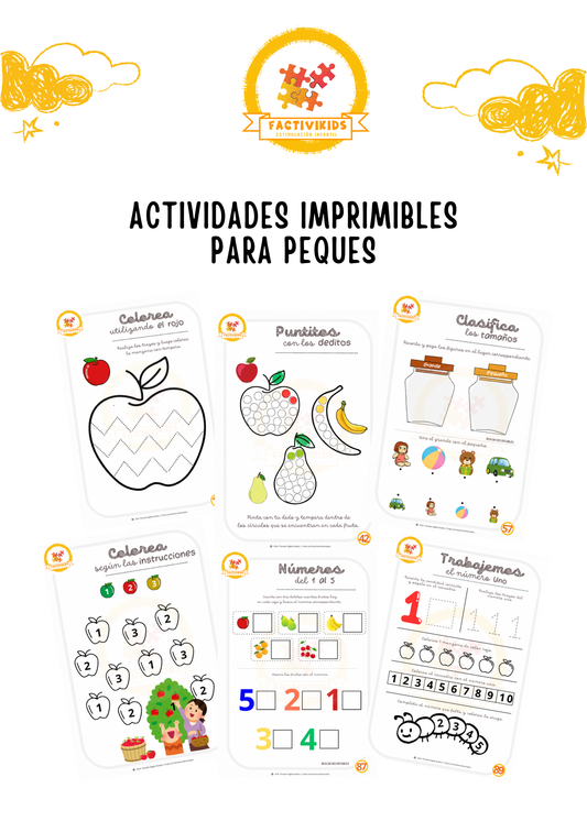 Actividades para Niños 3 a 5 años