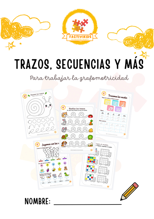 Cuadernillo de Trazos y Grafomotricidad